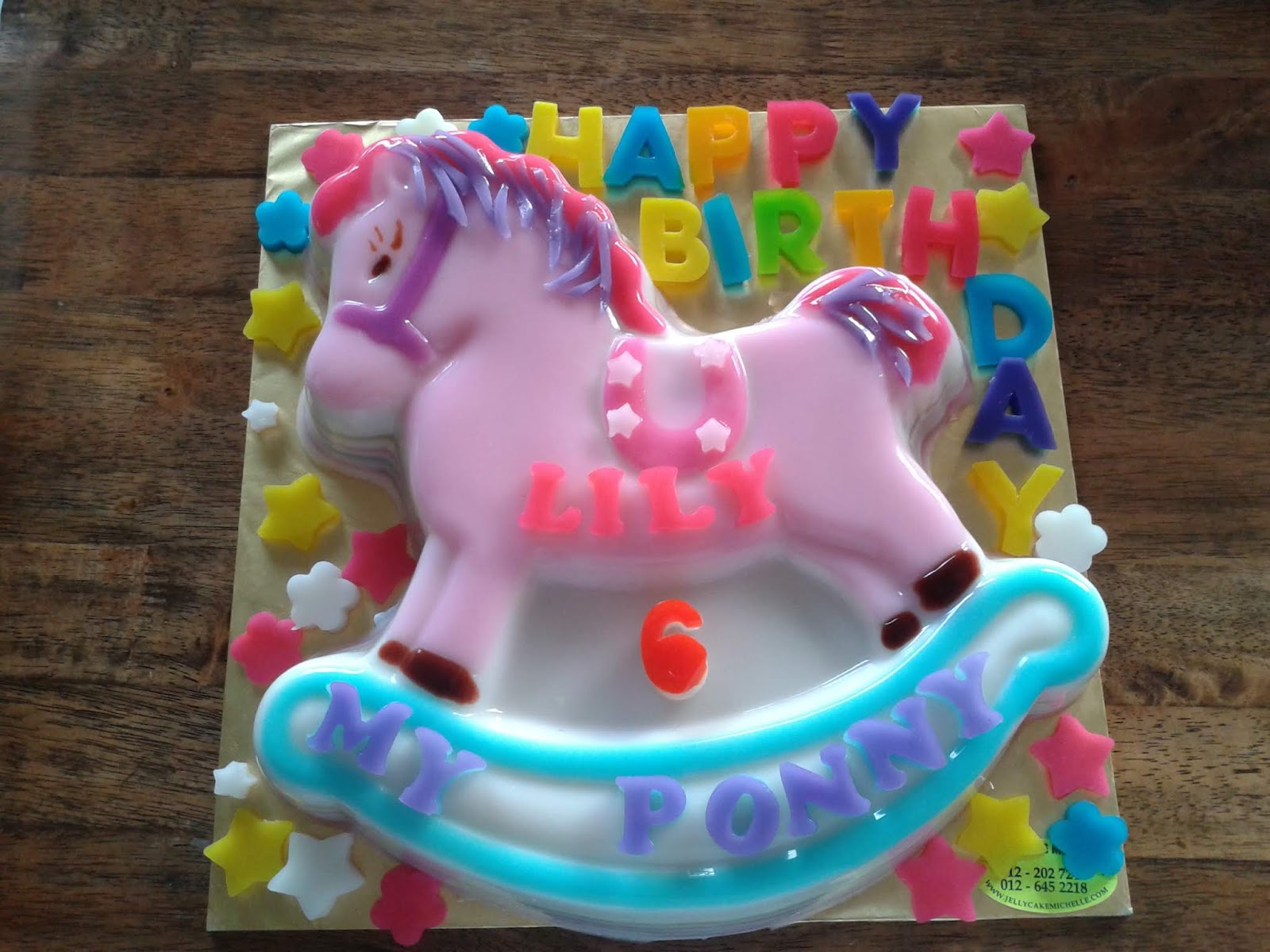 Jelly cake Home made Unicorn Jelly cakes