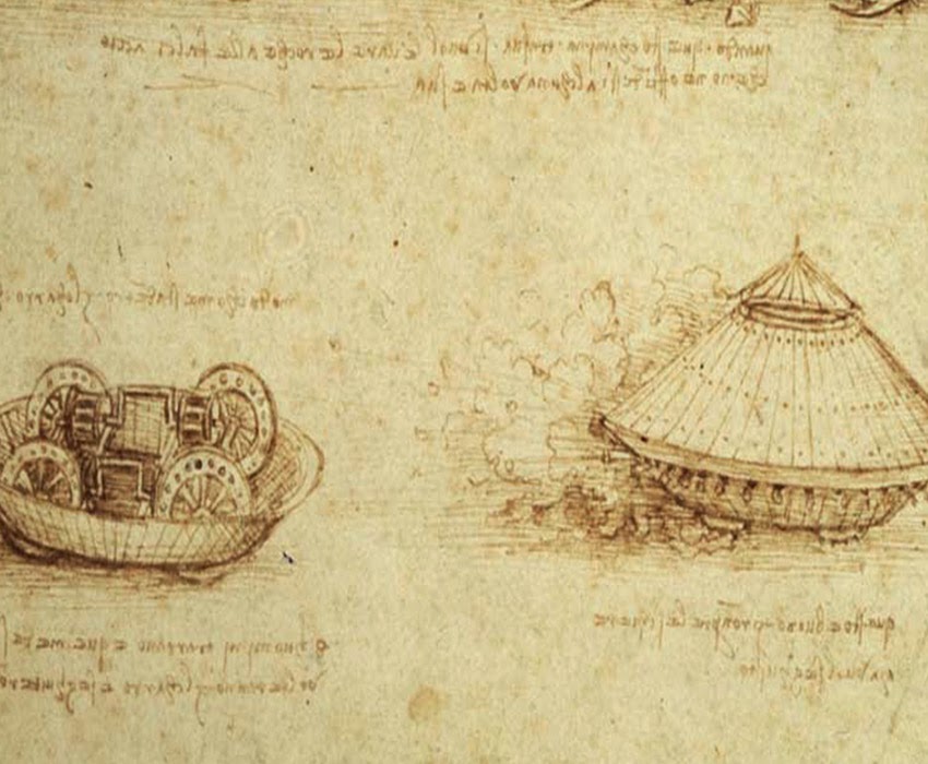 Leonardo Da Vinci’s Ingenious Inventions - Armored Tank