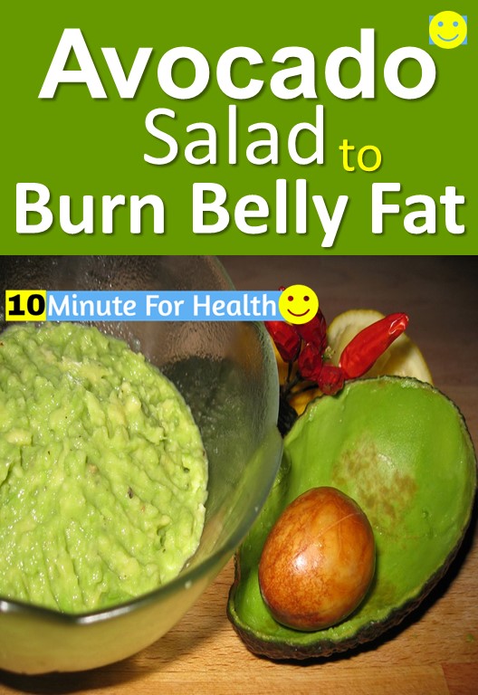 Avocado Salad for Belly Fat Weight Loss Salad Recipe 10 Minute For