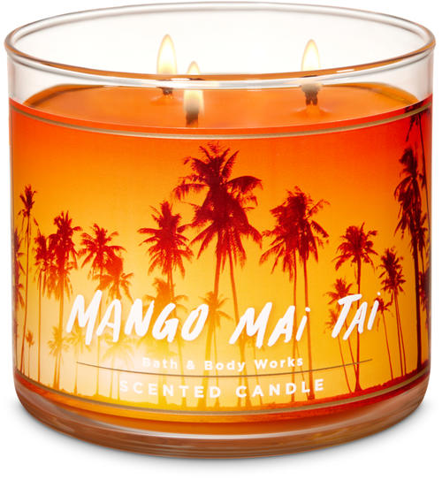 Life Inside the Page Bath & Body Works Tropical Candle Collection