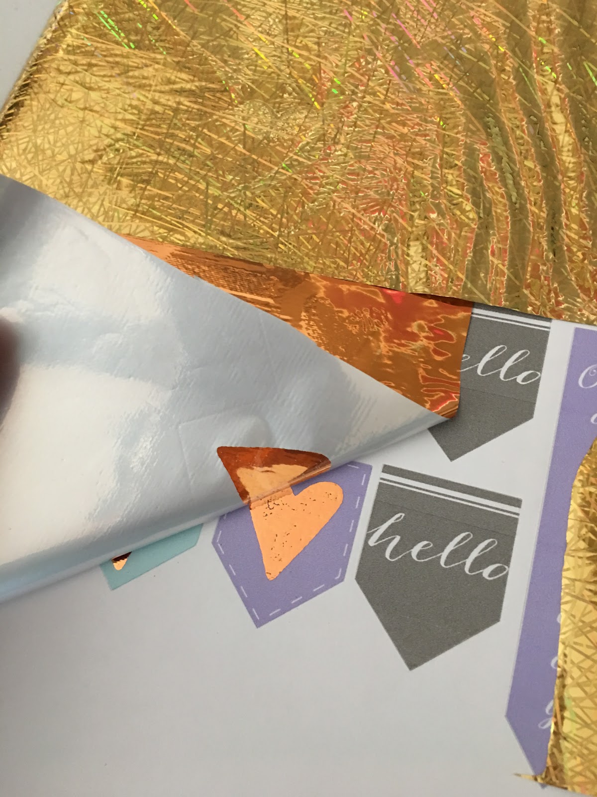 DIY Foil Stickers with Easyweed Adhesive and Silhouette CAMEO