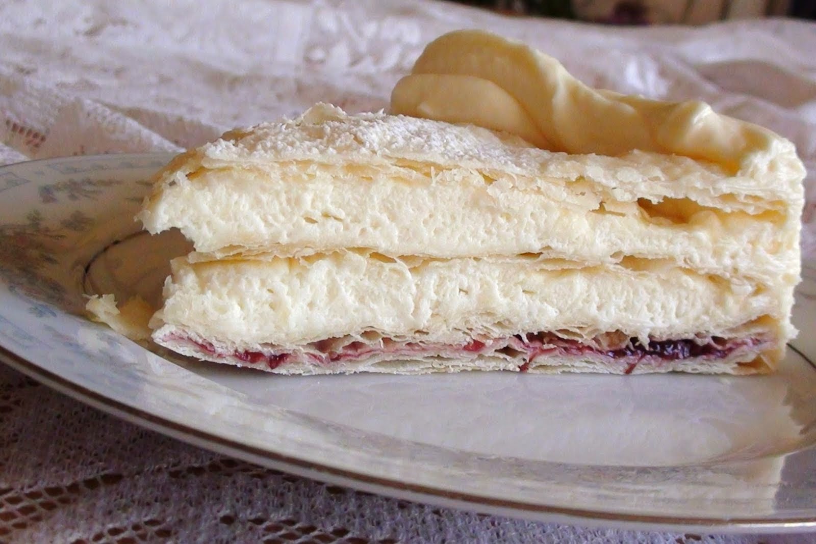 zsuzsa is in the kitchen NAPOLEON PASTRY CAKE