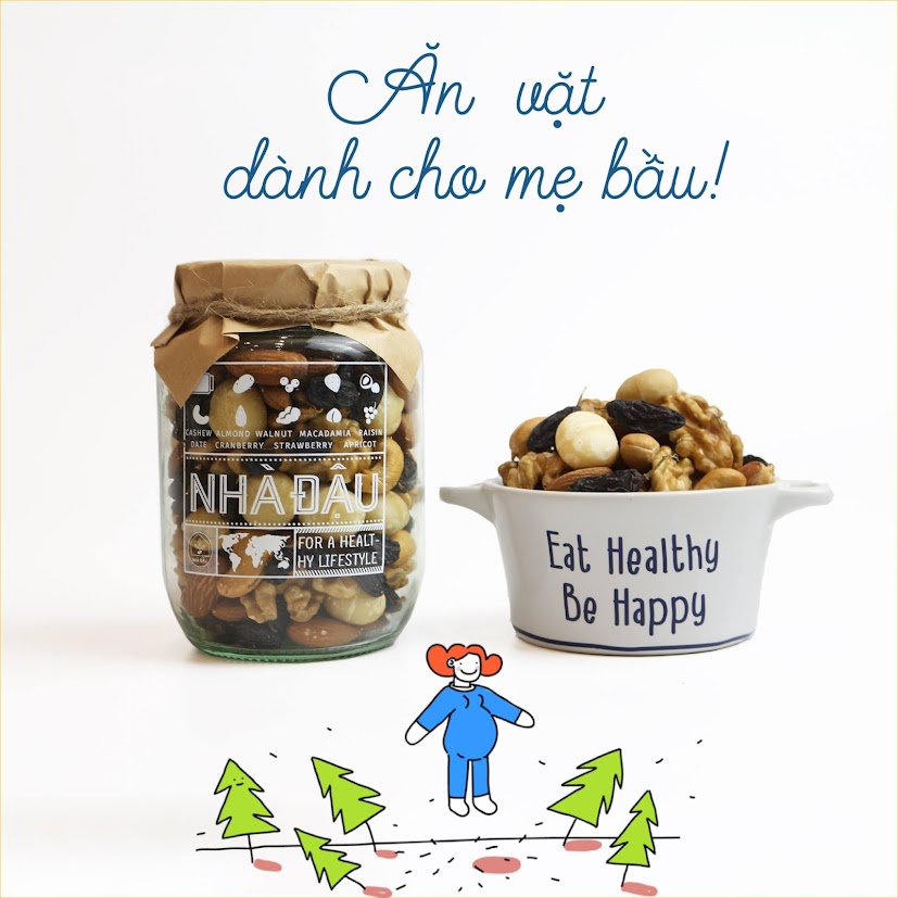 [A36] Mách nước Mẹ Bầu thiếu chất những món ăn vặt giàu dưỡng chất