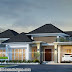 3131 sq-ft bungalow home design