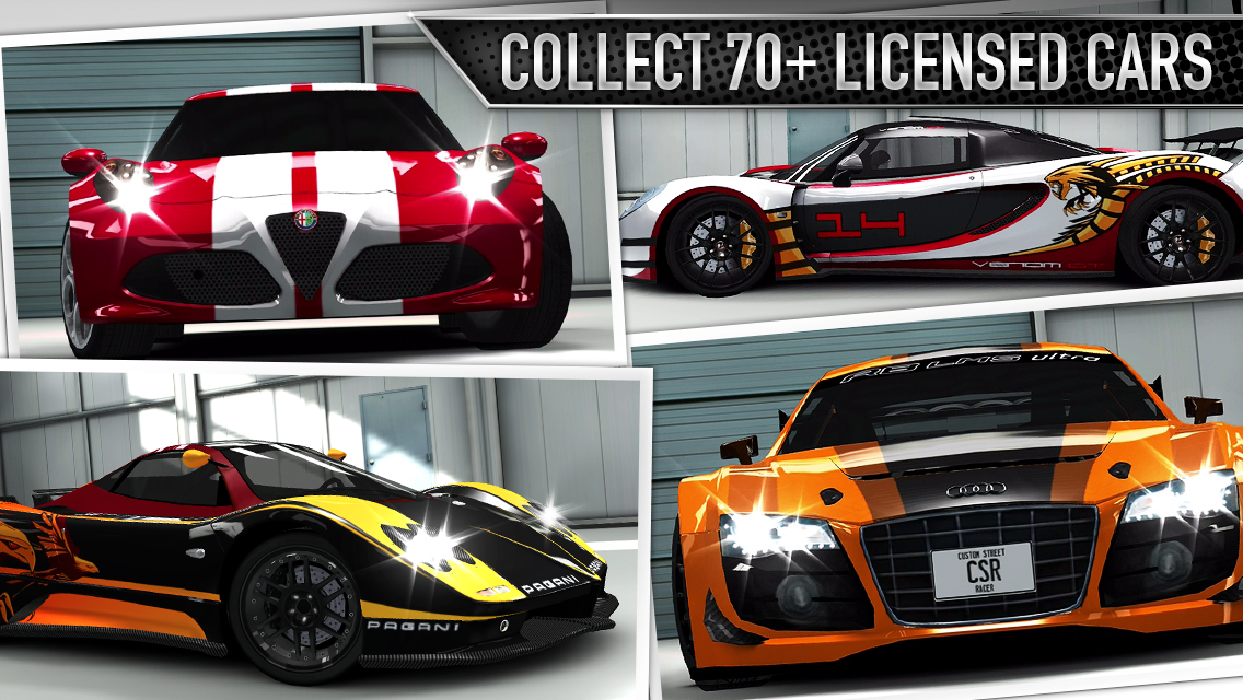 CSR Racing MOD APK+DATA v2.5.0 (2.5.0) (Mod Unlimited Money