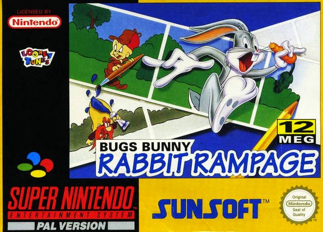 Nerdicus SNES Review #49: Bugs Bunny Rabbit Rampage ~ Life of a Gamer Nerd