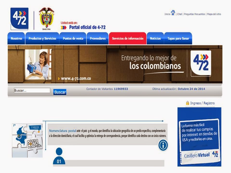 APOYO CÓDIGO POSTAL EN COLOMBIA