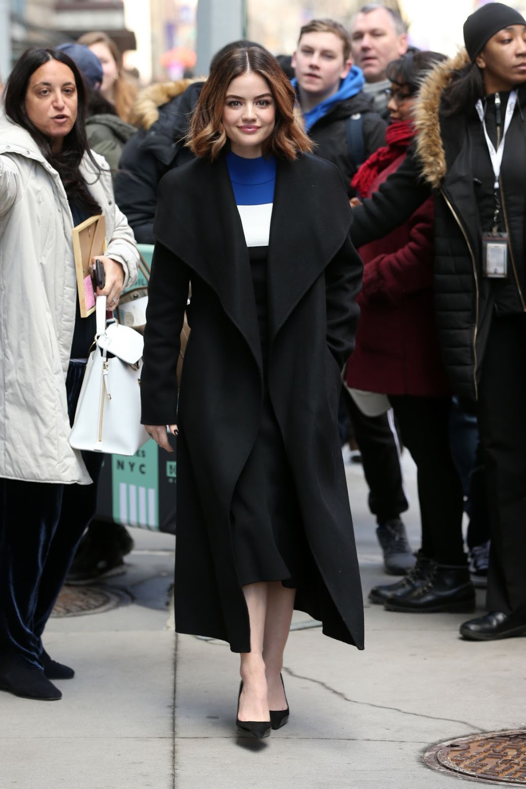 Lucy Hale Visits AOL Build Series in NYC : International Celebrities