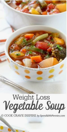 Weight Loss Vegetable Soup Recipe | Weight Loss Foods Recipes