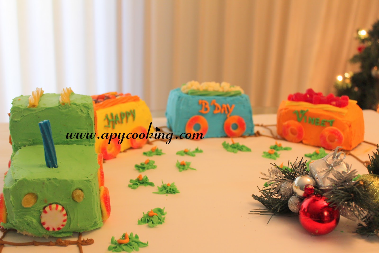 Apy Cooking My Baby Turns Three!! Celebrating with Train Cake