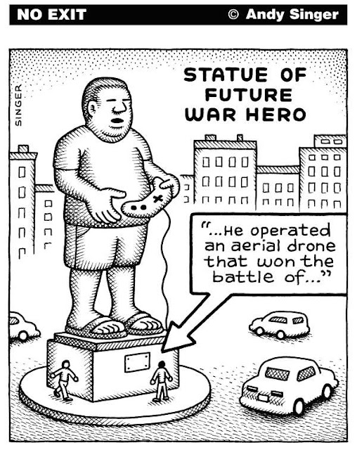 Future War Hero Statue Of Future War Hero