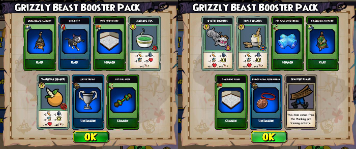 Pirate101 Grizzly Beast Pack