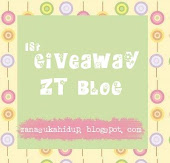 ^ menang 1st Giveaway Zanariah Tap Blog^