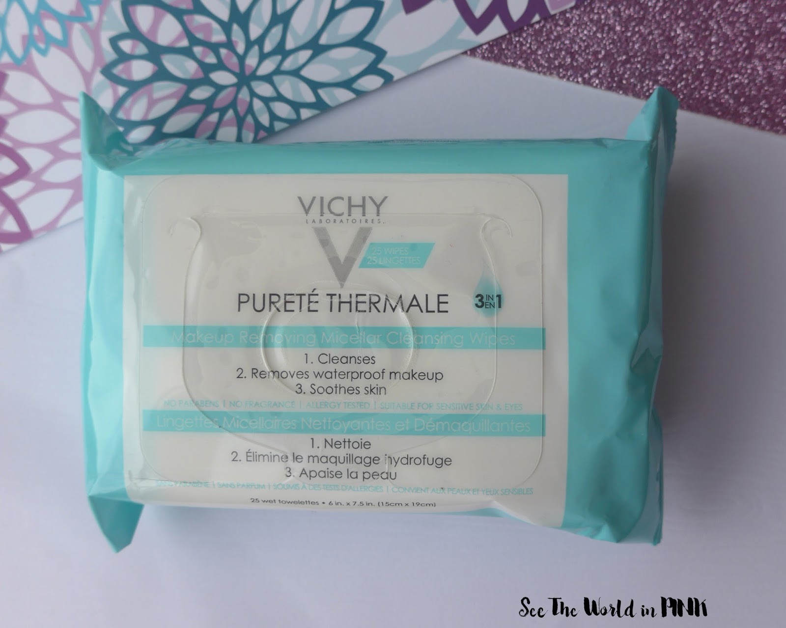 Skincare Sunday Vichy Makeup Removing Micellar Cleansing Wipes Review