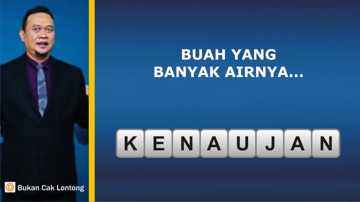 Teka Teki Cak Lontong Beserta Jawabannya Home Study