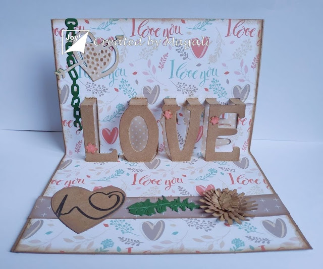 Joy!crafts Love popup card...