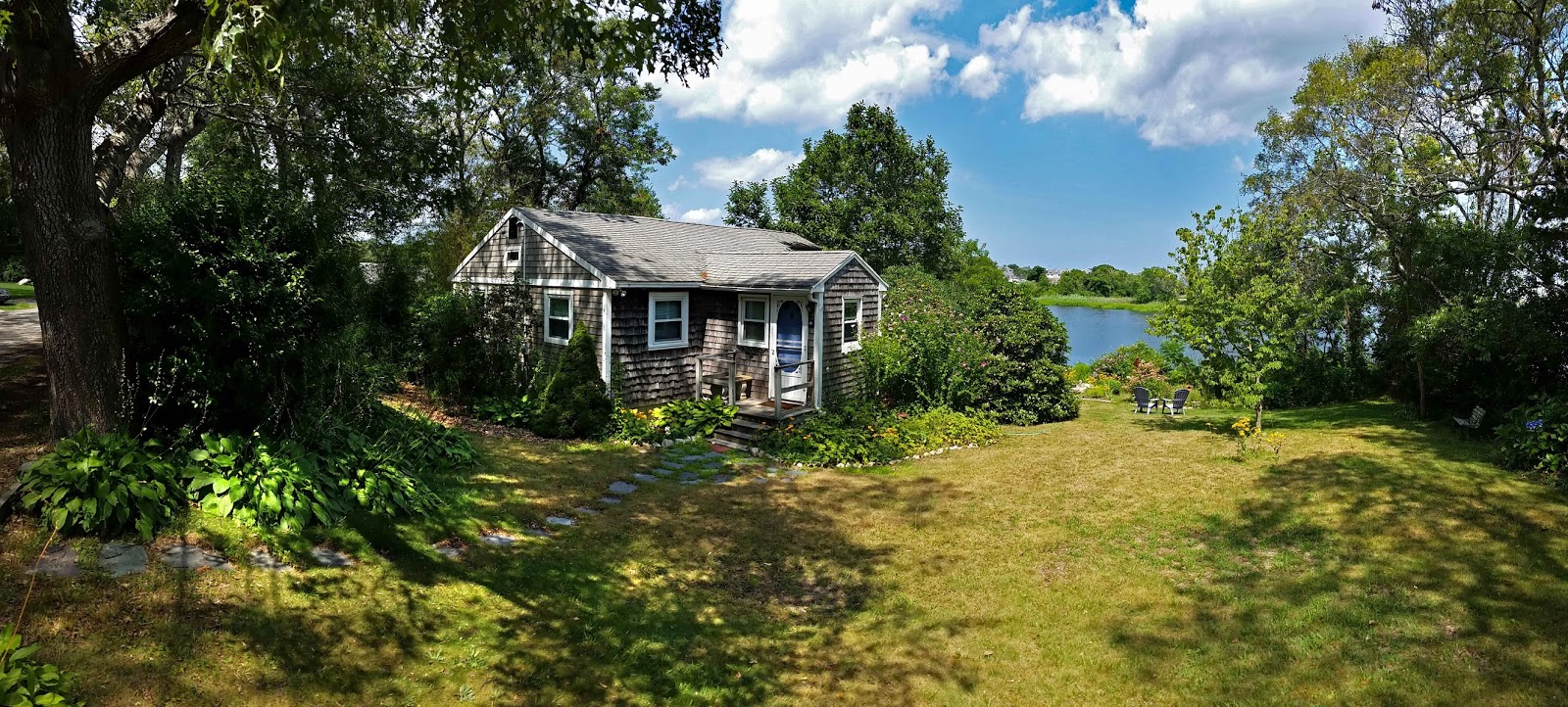 Joe's Retirement Blog Clouds on the Pond, Bartlett Pond, White Horse