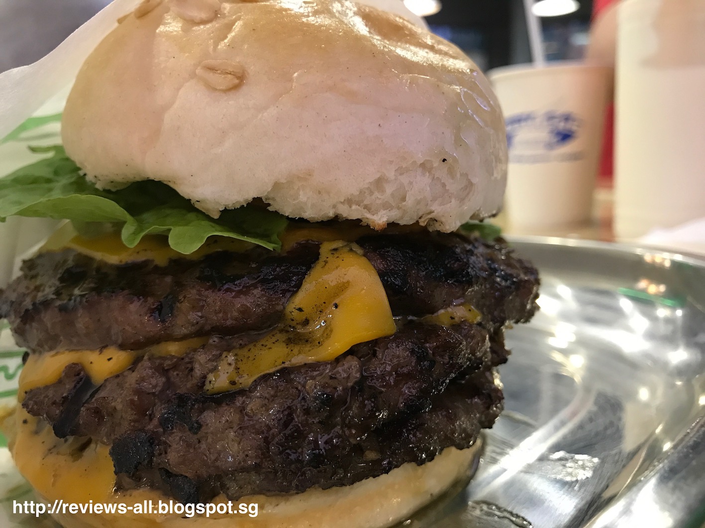 We'll Tell You A&W Couple's Blog Brothers Burger at TriNoma Mall