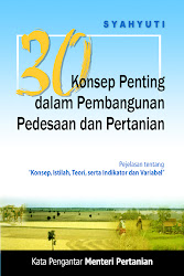 Buku: 30 Konsep Penting Pembangunan Pertanian dan Pedesaan. @2006