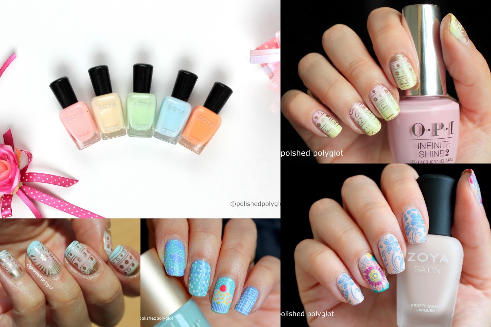 8. 2024 Nail Art: Pastel Color Combinations - wide 6