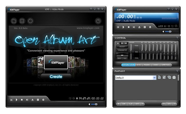 تحميل برنامج 3.7 KMPlayer لتشغيل جميع صيغ الصوت والفيديو بإصداره الجديد مجاناً 