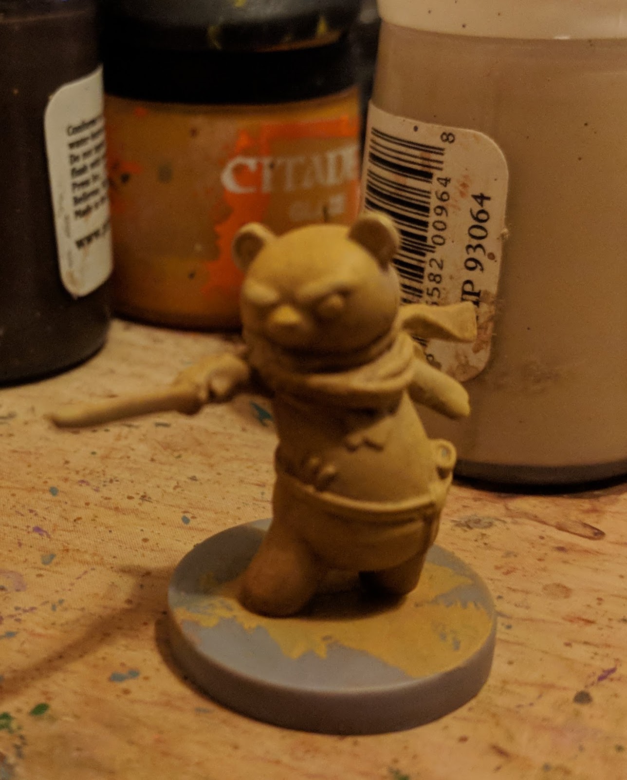 Painting Stuffed Fables Theodora