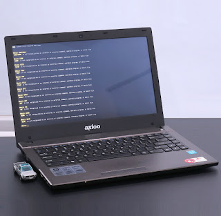 Jual Laptop Axioo W549TU bekas di malang