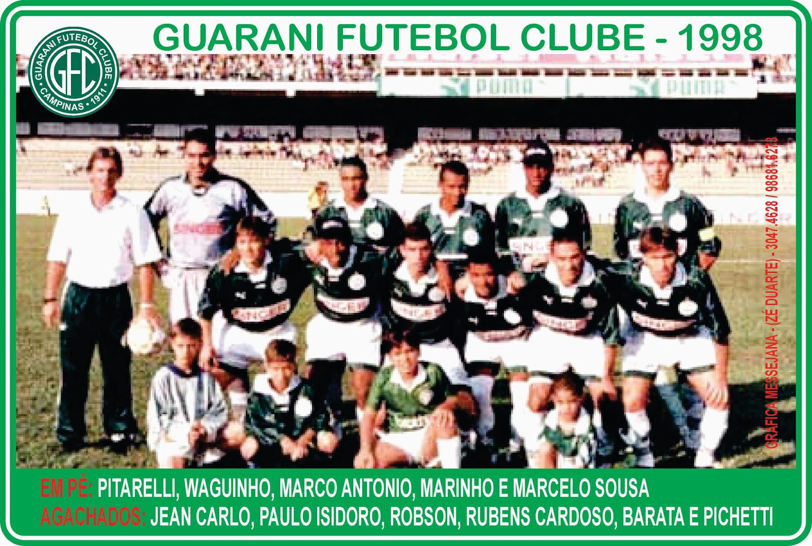 Blog do Zé Duarte Guarani Futebol Clube