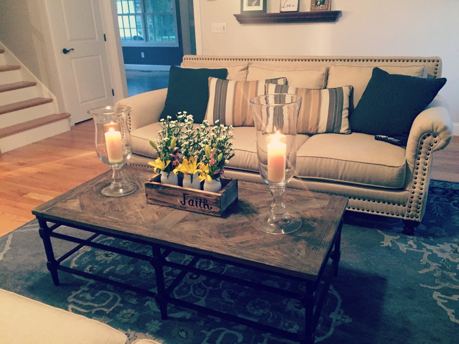 Drew Danielle Design Focal Word Centerpiece