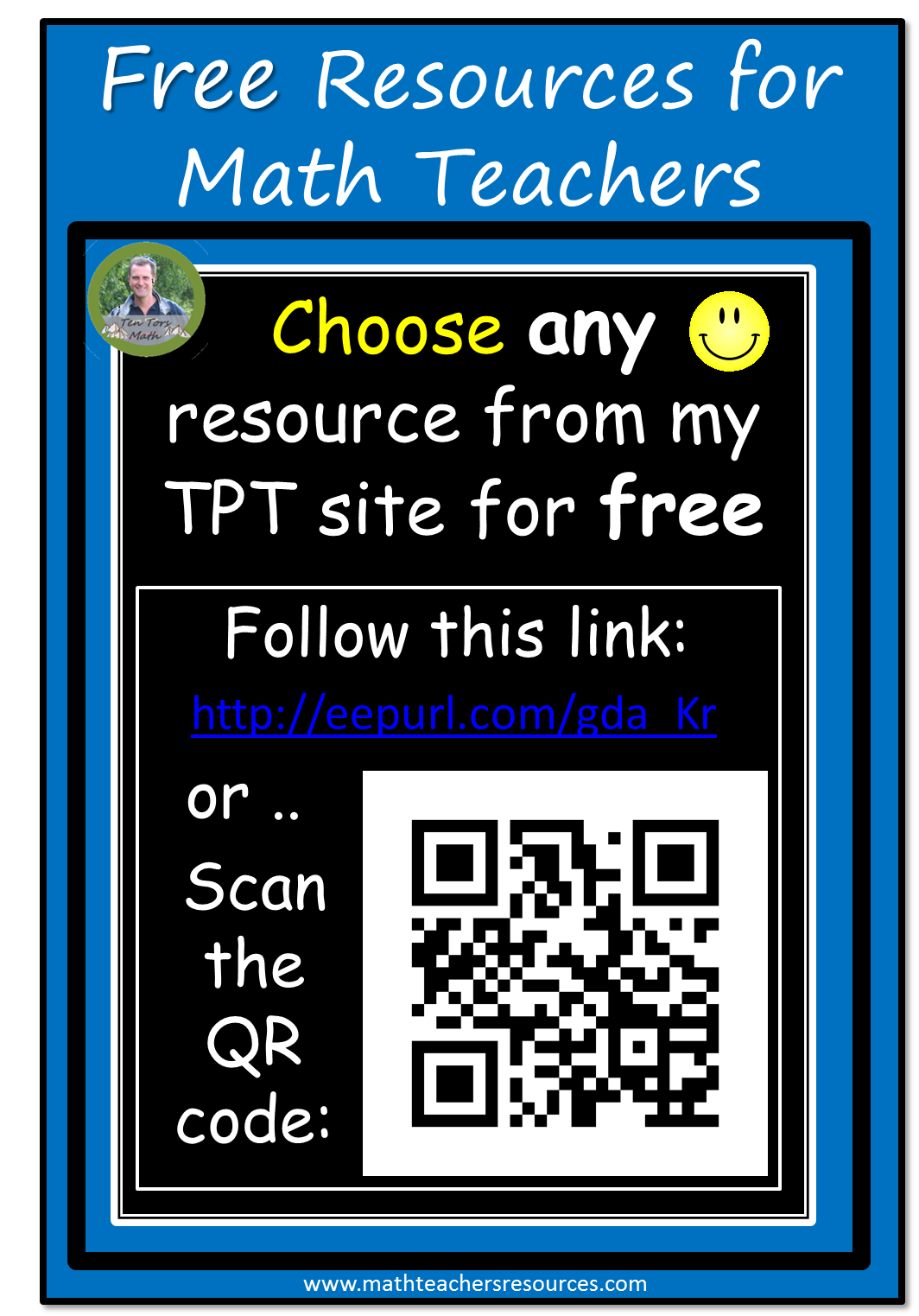 Math Infographics TenTors Math Teacher Resources