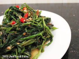 Resep Tumis Kangkung Belacan