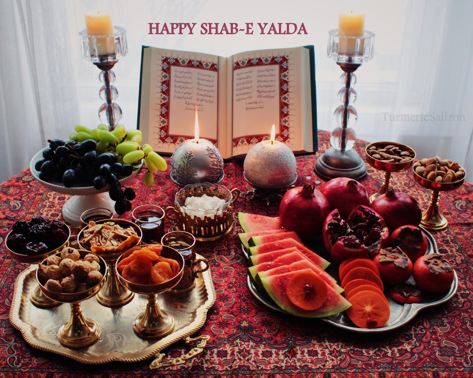 Turmeric & Saffron Yalda Night Celebration 2017