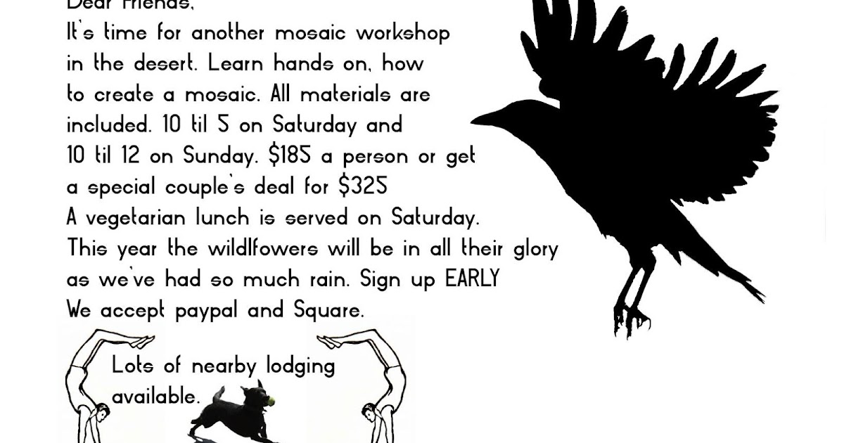 Wonder Valley, CA Mosaics at The Tile House