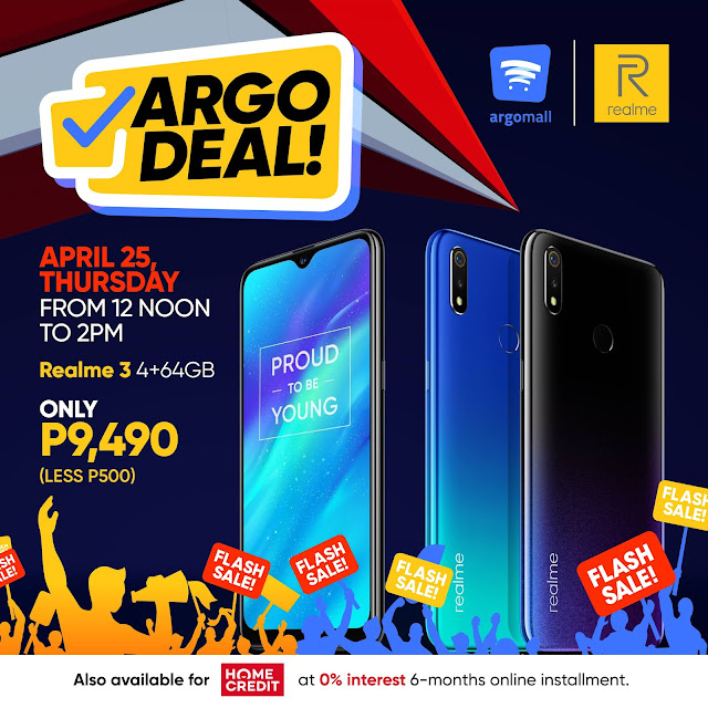 Argomall Partnership with Realme, Announces Realme 3 Flash Sale