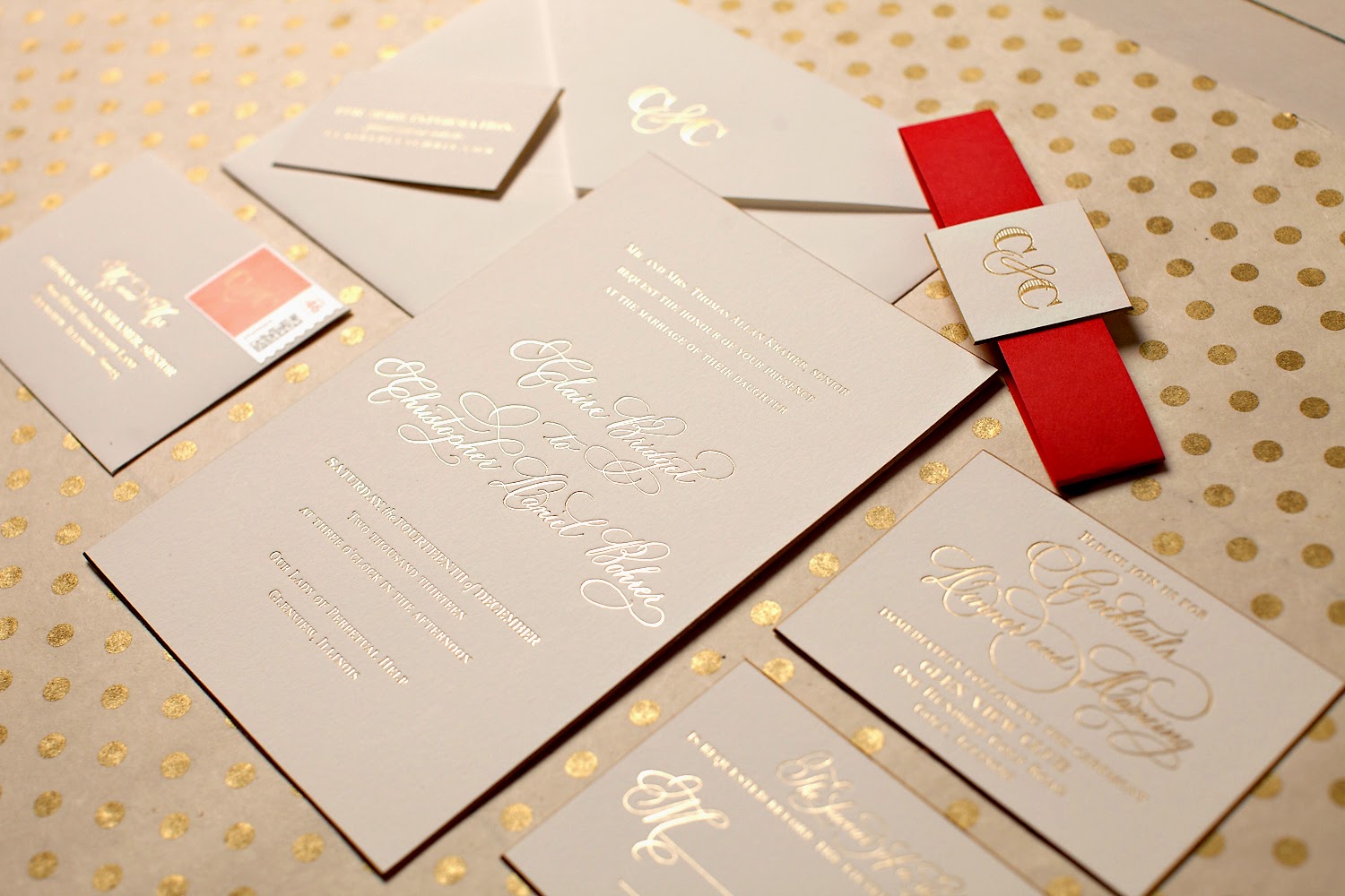Calligraphy Wedding Invitations ⋆ Nico and Lala