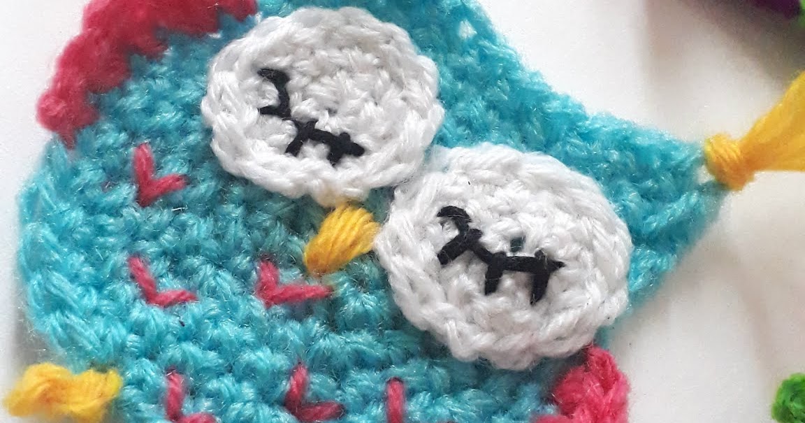 the-lazy-hobbyhopper-crochet-owl-applique-free-pattern