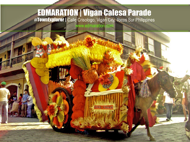 Calle Crisologo and the Calesa Parade