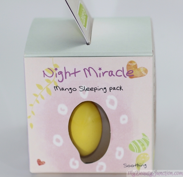 Lassie'el Night Miracle Mango, Egg, Pearl and Avocado Sleeping Packs review