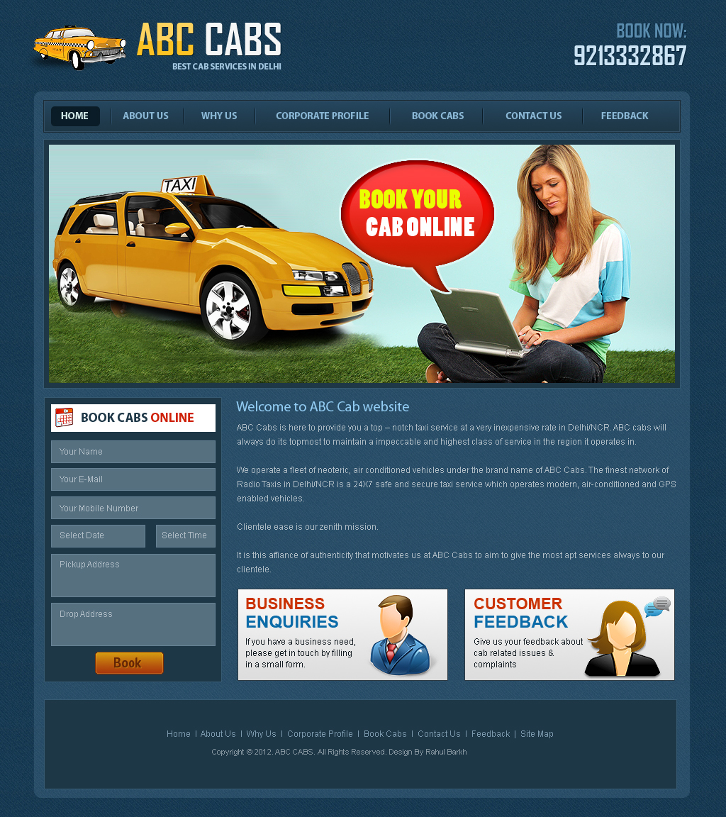 free-taxi-service-website-template