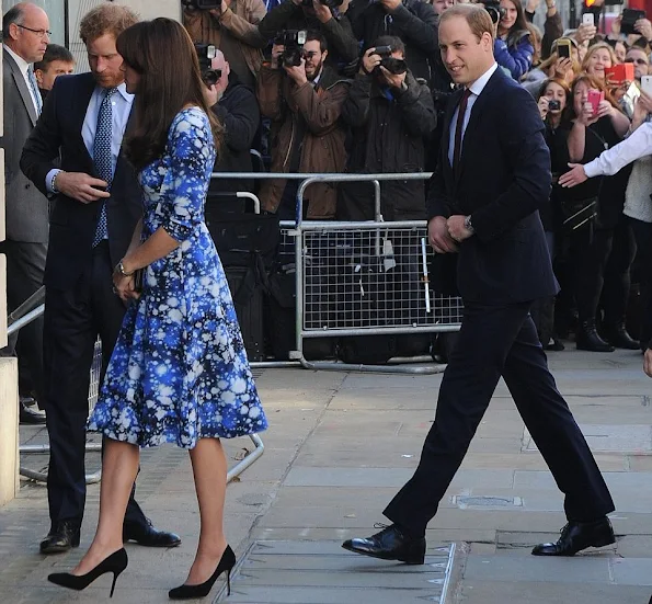 Catherine, Duchess of Cambridge, Prince William, Duke of Cambridge and Prince Harry attends The Charities Forum, BAFTA for a screening of Shaun The Sheep 