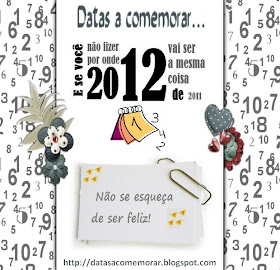 Datas a comemorar...