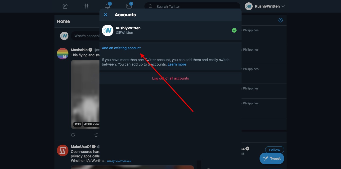 Twitter Gets Multiple Accounts Switching Support Lets You Switch