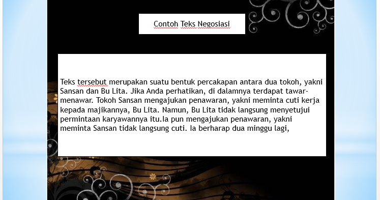 Contoh Soal Menentukan Informasi Tersiratdari Teks Rumah