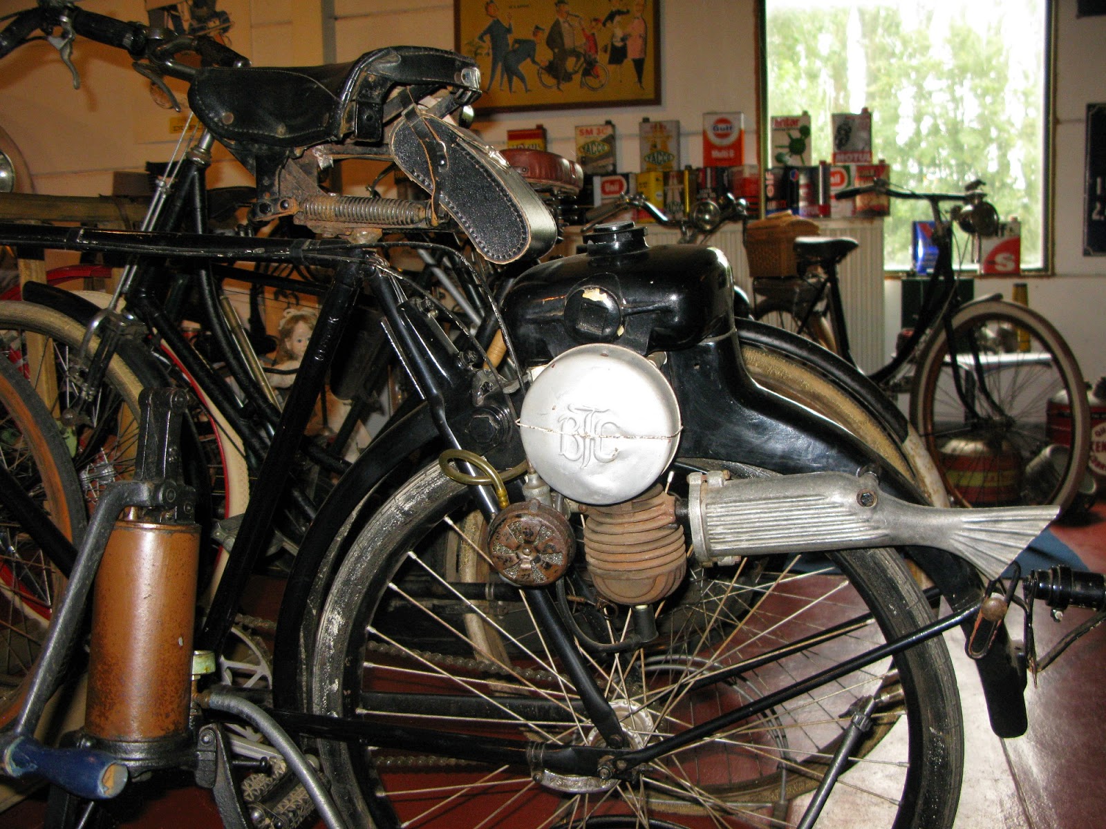 Danish BTC cyclemotor from 1951