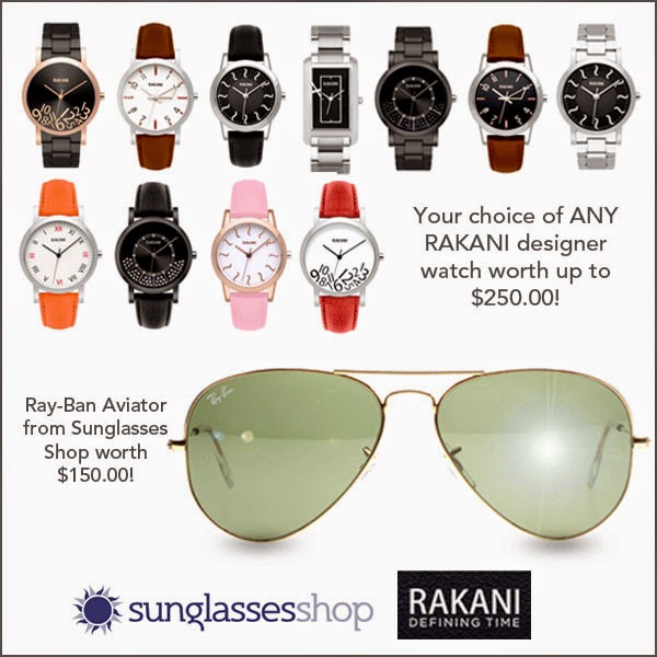 Rakani Watch and Ray-ban Sunglasses GIVEAWAY!