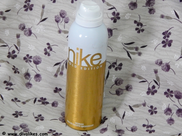 Desaparecido domesticar de nuevo Nike Gold Edition Woman Eau De Toilette Deodorant Review | Diva Likes