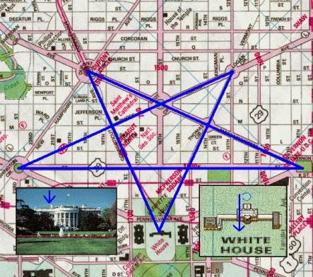 Masonic Layout Of Washington