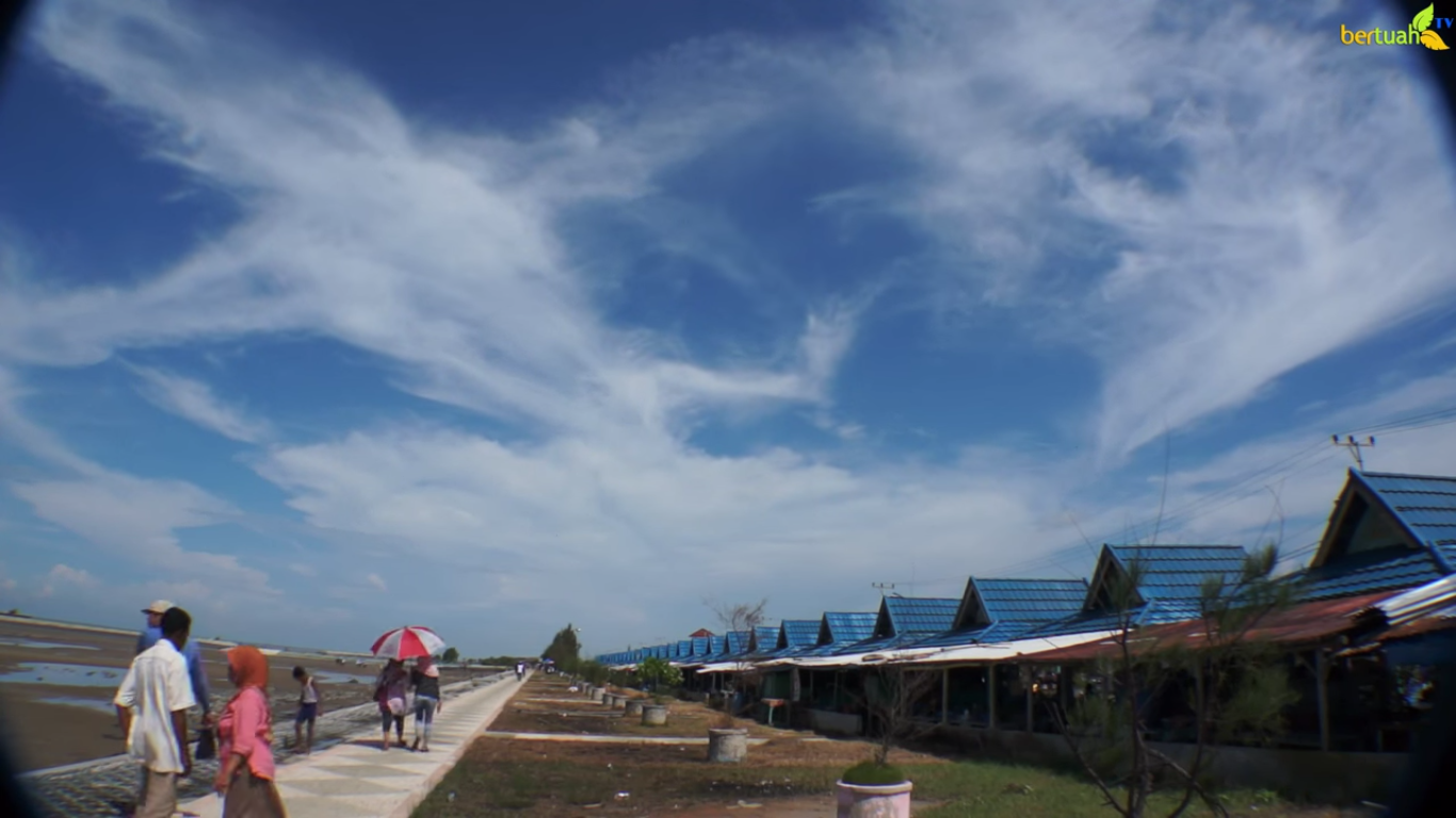 Pantai Selat Baru Wisata Pantai Bengkalis RiauMagz