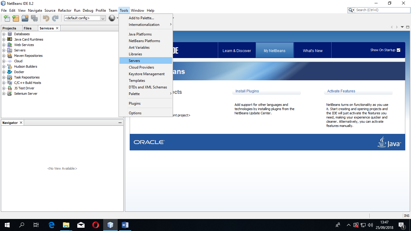 Vol.1 Tutorial Netbeans Mengaktifkan Plugins & Server GlassFish 4.1.1