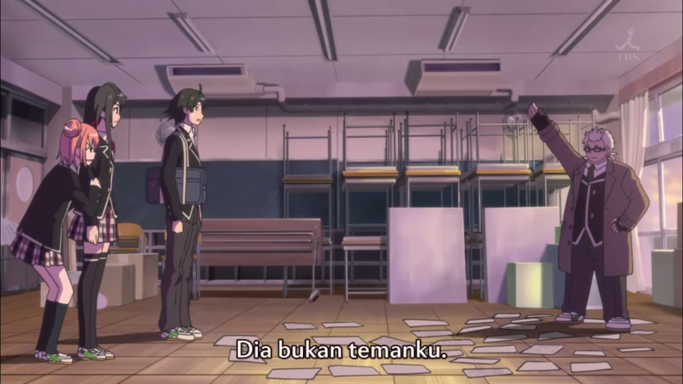 Orange Animeindo: Yahari Ore no Seishun Love |Episode 2-Sub indo|